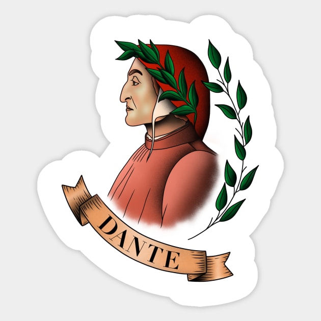 HomeSchoolTattoo Dante Sticker by HomeSchoolTattoo